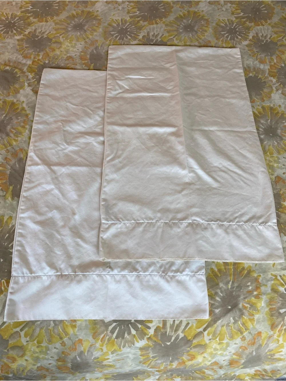 Charter Club White Pillowcase Pair with Decorative Hem